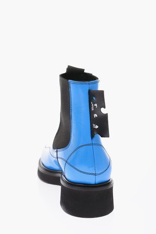 leather Chelsea boots