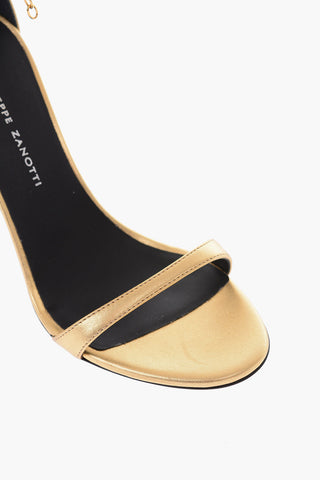 Sandali ankle-strap MEKONG lamé 10cm