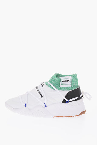 ALEXANDER WANG fabric and leather AW PUFF TRAINER Sock Sneakers