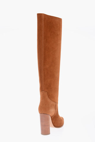10cm suede leather KENTUCKY Knee boots