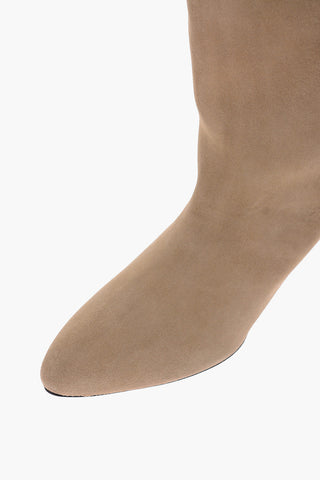 6cm suede leather DERNEE Booties