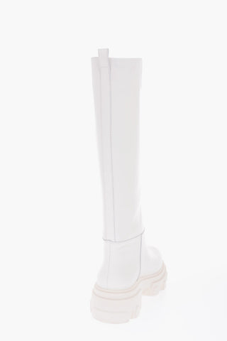 X PERNILLE TEISBAEK 5cm leather HOLLAND SHADOW Boots with track sole