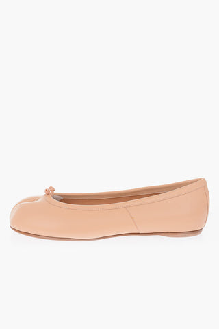 MM22 leather TABI Ballet flats