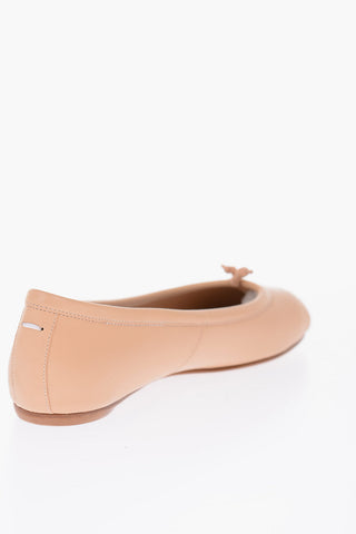 MM22 leather TABI Ballet flats