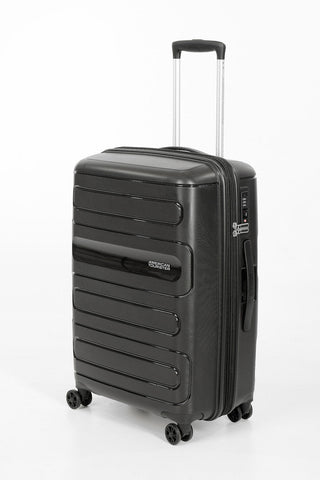 SUNSIDE Trolley Medio 68cm 4R Espandibile Nero