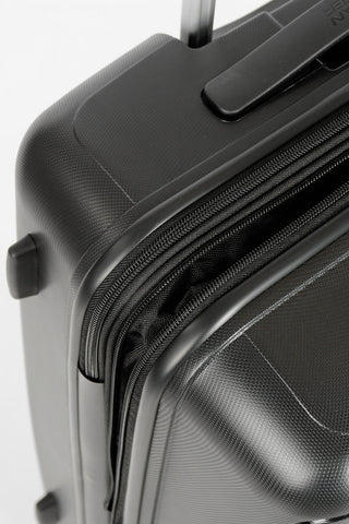 SUNSIDE Trolley Medio 68cm 4R Espandibile Nero