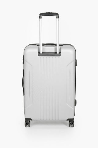 TRACKLITE Trolley Medio 67cm 4R Espandibile Argento