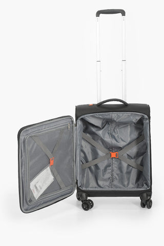SUMMERFUNK Cabin Trolley 55cm 4W STRICT Black
