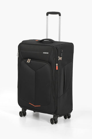 SUMMERFUNK Trolley Medio 67cm 4R Espandibile Nero
