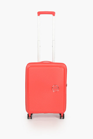 SOUNDBOX Cabin Trolley 55cm 4W Expandable Coral Red