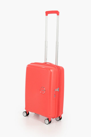 SOUNDBOX Cabin Trolley 55cm 4W Expandable Coral Red