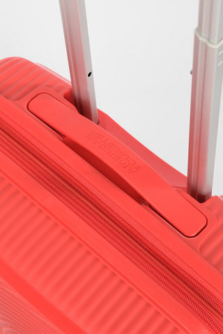 SOUNDBOX Cabin Trolley 55cm 4W Expandable Coral Red