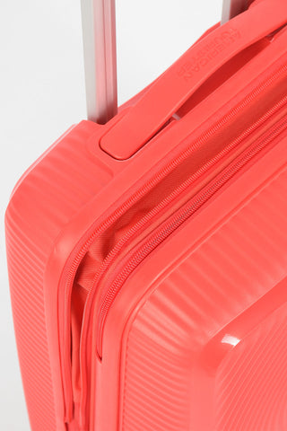 SOUNDBOX Cabin Trolley 55cm 4W Expandable Coral Red