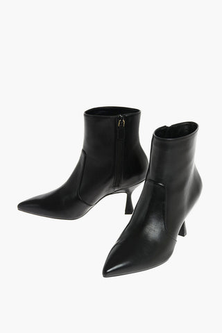 Point Toe MELENA Spool Heel Ankle Boots