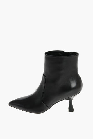 Point Toe MELENA Spool Heel Ankle Boots