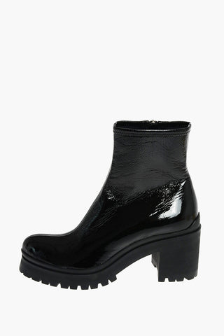 Tank Naplak Tech Ankle Boots with Zip