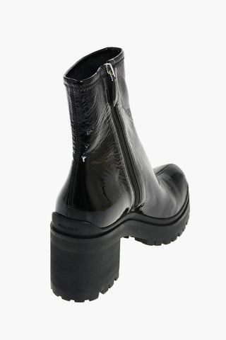 Tank Naplak Tech Ankle Boots with Zip