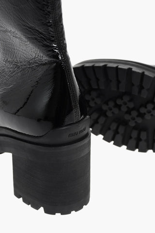 Tank Naplak Tech Ankle Boots with Zip