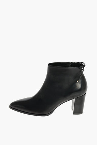 Point Toe GARDINER Nappa Ankle Boots with Zip