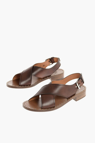 Cross Design RHONDA Flat Sandals
