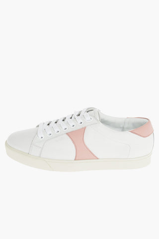 Two Tone Lace Up TRIOMPHE Low Sneakers