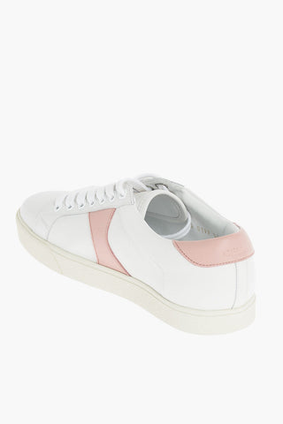 Two Tone Lace Up TRIOMPHE Low Sneakers