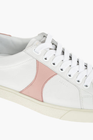 Two Tone Lace Up TRIOMPHE Low Sneakers