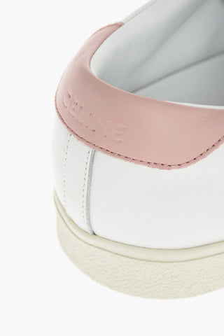 Two Tone Lace Up TRIOMPHE Low Sneakers