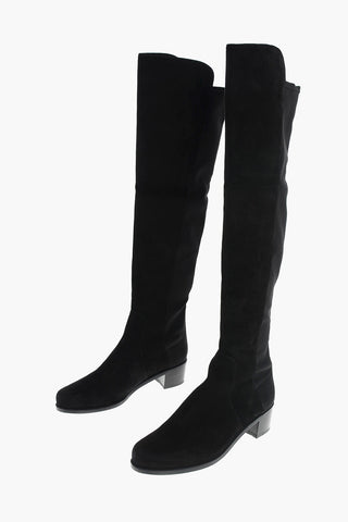 Knee-high Pull On RESERVE Suede Boots