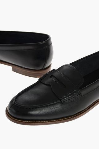 KARA 2 Leather Penny Loafers
