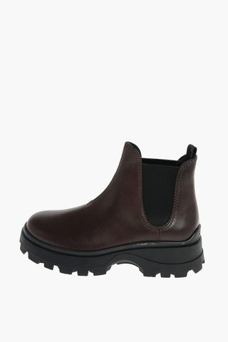 Tank Calfskin Chelsea Boots