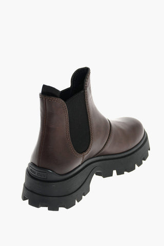 Tank Calfskin Chelsea Boots
