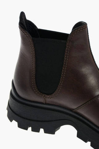 Tank Calfskin Chelsea Boots