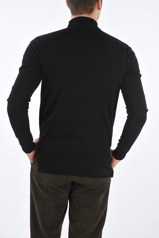 virgin wool turtle-neck sweater