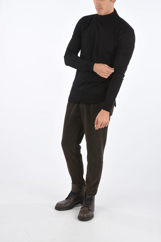 virgin wool turtle-neck sweater