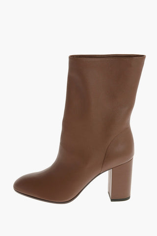 BOOGIE Round Toe Nappa Booties