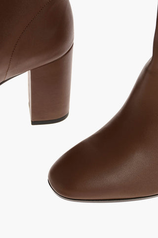 BOOGIE Round Toe Nappa Booties