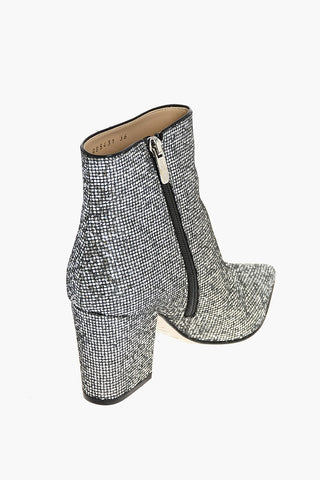 Point Toe DISCODIVA Jewel Ankle Boots