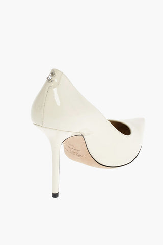 Stiletto Heel LOVE Patent Leather Pumps
