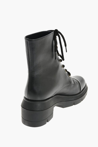 Leather NISHA Combat Booties