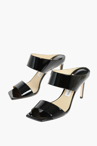 Open Toe HIRA Patent Leather Mules