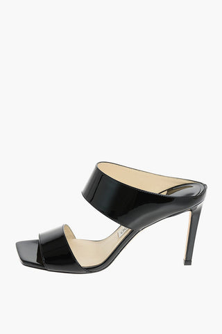 Open Toe HIRA Patent Leather Mules
