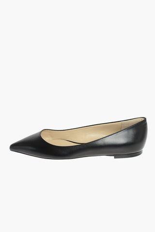 Point Toe Leather ROMY Flats