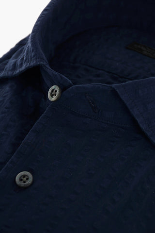 Jacquard Striped Shirt
