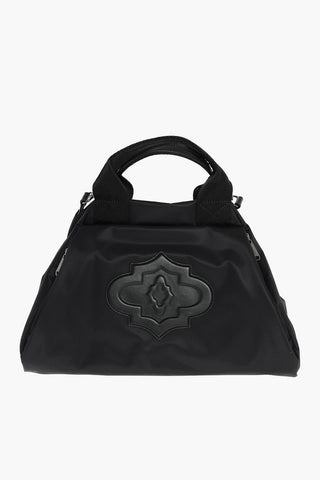 RAMSEY Hand Bag with Leather Shoulder Strap and Details