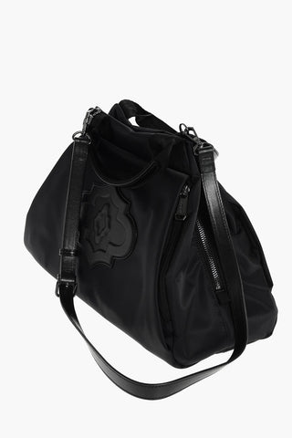 RAMSEY Hand Bag with Leather Shoulder Strap and Details