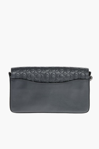 Monogram Leather Shoulder Bag with Inner Purse