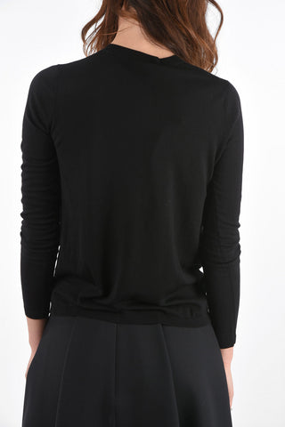 Wool SONALE Cardigan with Front Buttoning