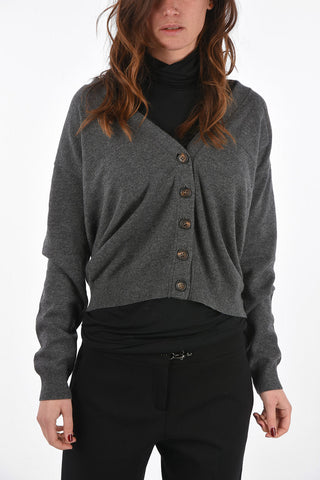 cashmere V- neck cardigan