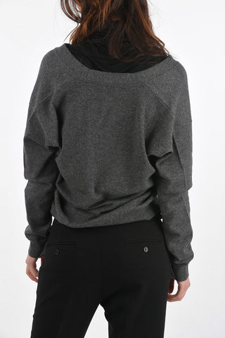 cashmere V- neck cardigan